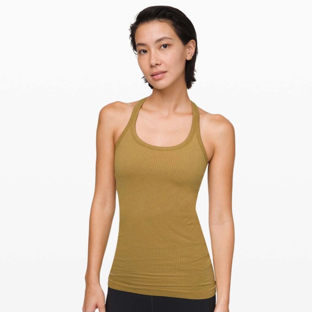 Lululemon Ebb To Street Tank II in Grape Leaf.